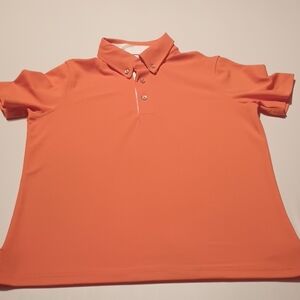 Men's Orange Polo Shirt